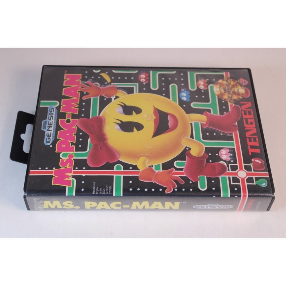 Ms Pac-Man (Sega Genesis) Authentic, Complete, Tested/Works - Picture 3 of 10